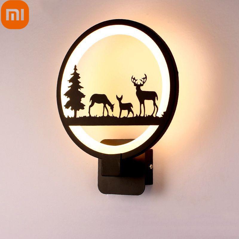 

Xiaomi Nordic Современный минималистский светодиодный настенный светильник