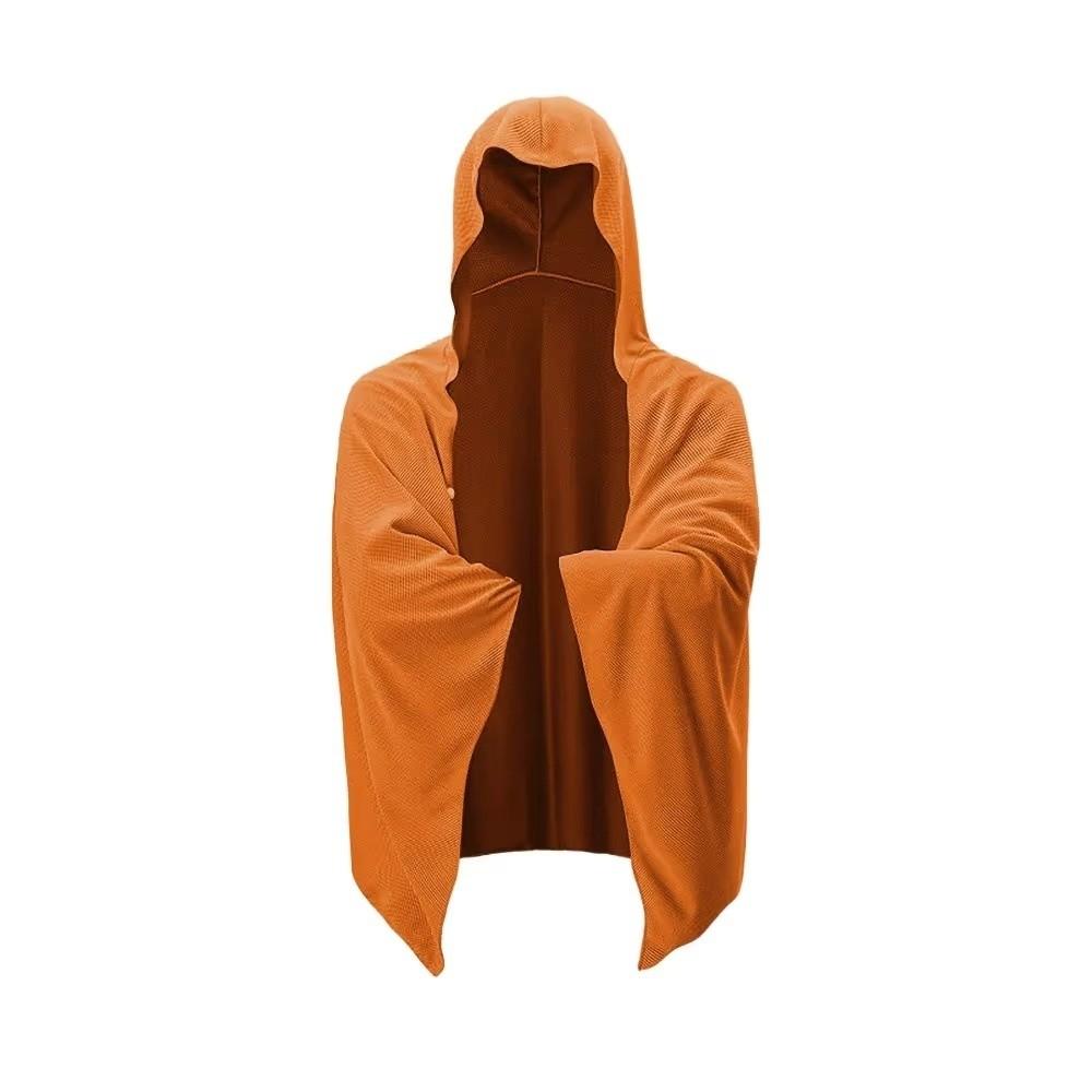 Soft Material Sun Protection Poncho Breathable Hoodie Beach Towel  Outdoor Sports Cycling Driving