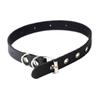 Xuan Ya Same Style All-Matching Flat Buckle Leather Choker Collar Clavicle Necklace Women's Fashion Dark Sexy Necklace