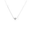Simple Fashion Starfish Pendant Necklace for Women Elegant Pearl Clavicle Choker Necklace Spring Summer Jewelry Wholesale