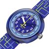 Wristwatch CRAZY MAZE FPNP182 Blue [Flick Flack] Kids' Boys'