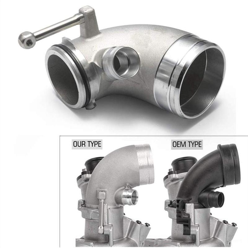 

AUTO Turbo Pipe Enlarged Diameter Turbo Pipe Elbow Pipe For S3 A3 Golf MK7 GTI EA888 Turbo Pipe Turbo Tube як показано кольору