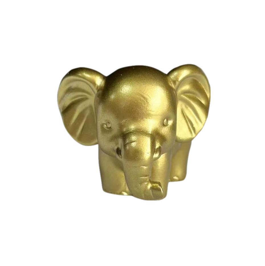 

Nordic Style Black and White Golden Elephant Figurine, Auspicious Meaning Home Decoration Item, Stylish and Exquisite Decoration for Living