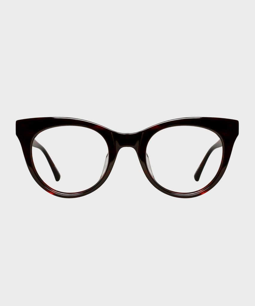 Ilsamsaemem Cat'S Eye Over-Shaped Acetate Brown M000878