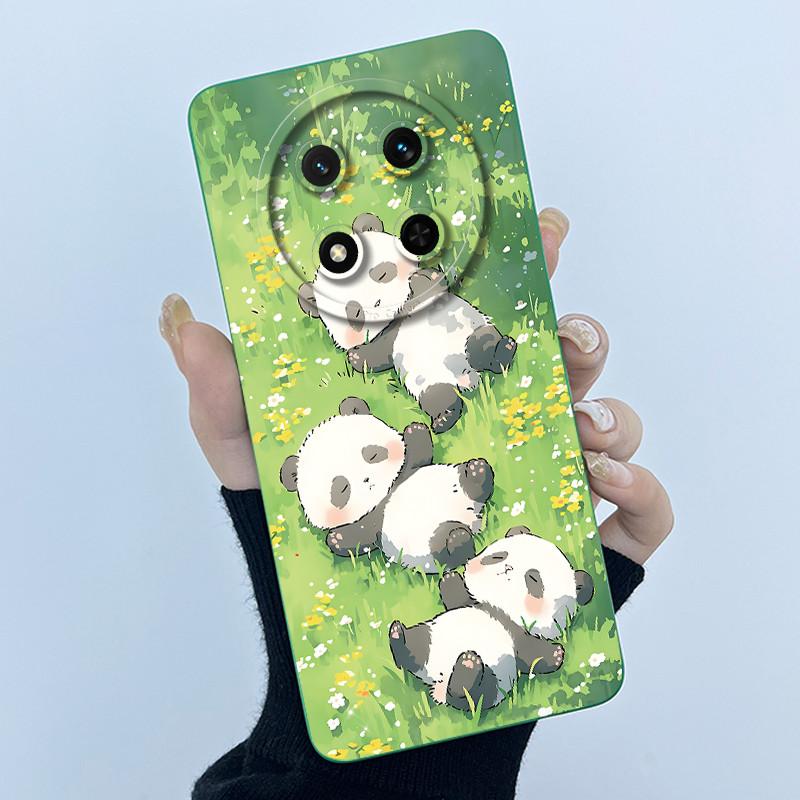 For Honor X9C 2024 Case Simplicity Flower Liquid Soft Silicone Back Cover for HonorX9c X 9C Phone Funda Magic7 Lite Bumper Shell