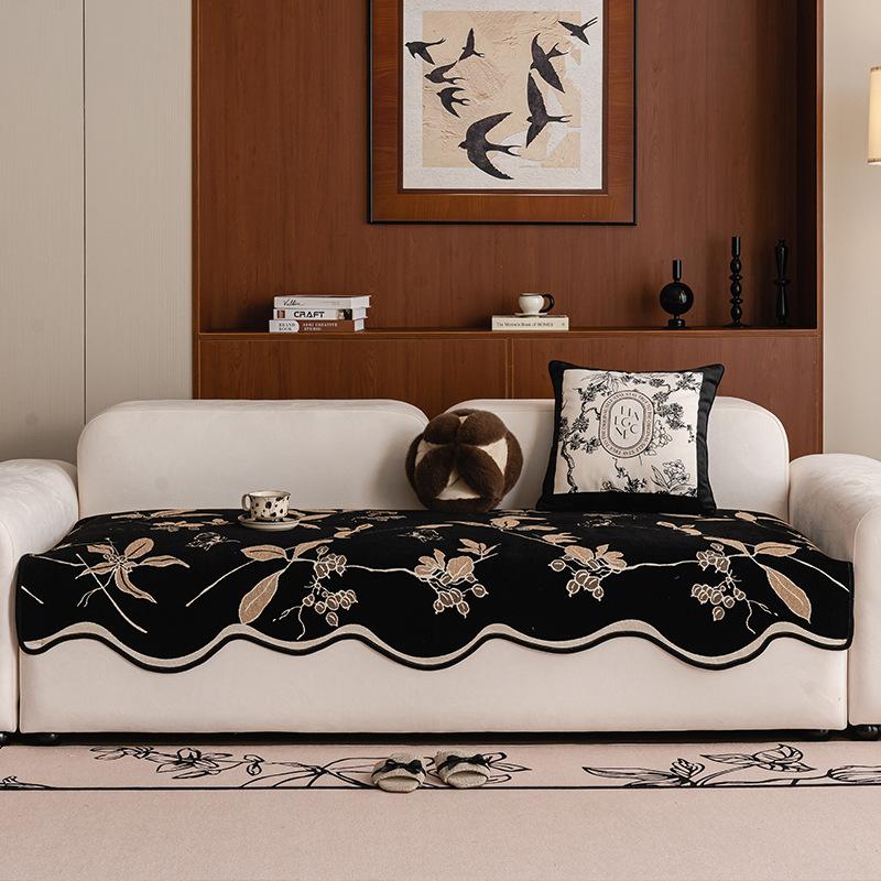 Special-Shaped Sofa Cushion, Universal In All Seasons, New Sofa Seat Cushion, Light Luxury, Advanced Sense, Non-Slip Irregular Sofa Cover Towel