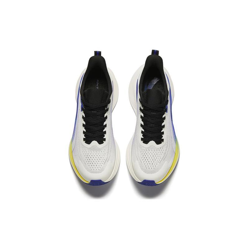 Anta Mastering The Wind Cushioning, Lightweight, Breathable Low top Running Shoes Men's White Blue Black Sneakers 912425506-2