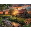 CHENISTORY DIY Ölmalerei nach Zahlen Hauslandschaft nach Zahlen Acrylfarbe Wandkunst Bilder Handgemaltes Leinwand Home Decor