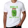 Pickles Make Life Better Tshirt Basic Daily Outfit Short Sleeve Tee Tshirt