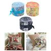20 Pieces 2.4 Inch Jelly Roll Floral Cotton Craft Roll Up Sewing DIY