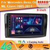 Android For Mercedes Benz ML GL W164 ML350 ML500 GL320 X164 ML280 GL350 GL450 Car Radio Player Navigation No 2din DVD 5G Wifi