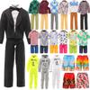 Barwawa 30cm Doll Clothes - Boy Doll Clothes for Haruto-kun - 10-Piece Set  1 Outfit + 1 Sportswear + 2 Casual Wear + 1 Shorts + 5 Pairs of Shoes -