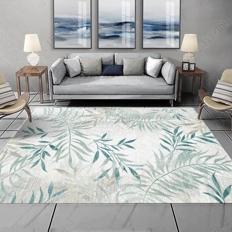 Tappeti per Soggiorno Nordico Grigio Tappeti Grandi Decorazione Moderna per Camera da Letto Tappetino Semplice da Pavimento Tappeto per Ingresso Salotto