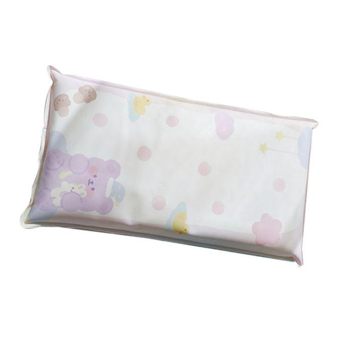 Vodní polštář Letní kreslený chladicí polštář pro studentské zdřímnutí Podložka s náplní z ledových krystalů Gelový fialový medvěd