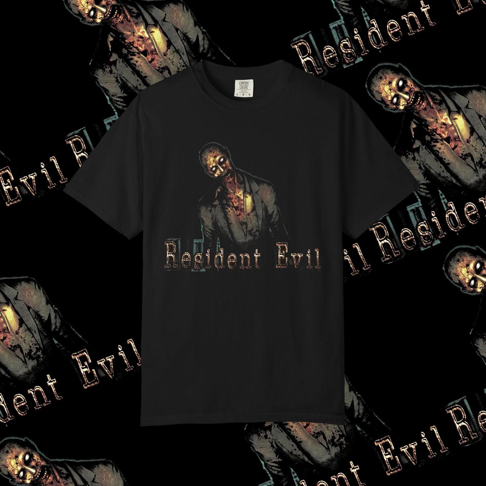 Resident Evil Video Game T-Shirt, Comfort Colors, Survival Horror Game Shirt XL