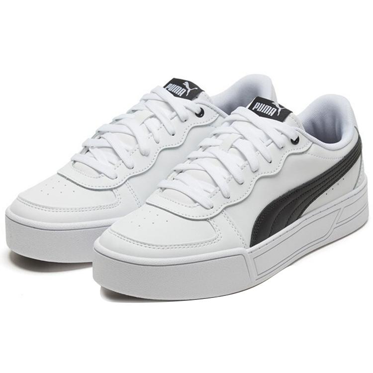 New Puma Skye White Black Women's 374764-02