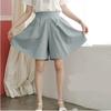 Summer Fat Sister Super Plus Size High Waist Shorts Women Loose Wide Leg Pants Female Pure Color All-Match Casual Hot Pants Tide