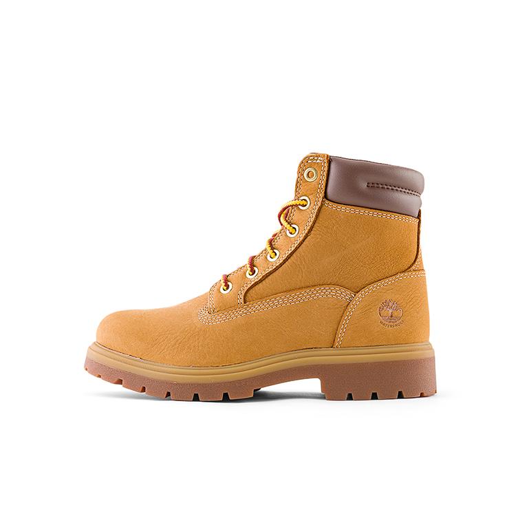 Timberland Кожаные Водонепроницаемые Желтые Ботинки Детские Ботинки A41PG754 39.5