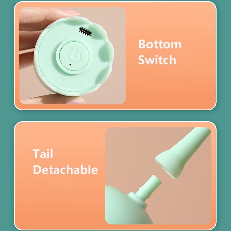 Smart Cat Toy Interactive Pet Toys for Cats Electric Rolling Ball Kitten Toys Silicone Rotate Cat Playing Toy Pet Supply