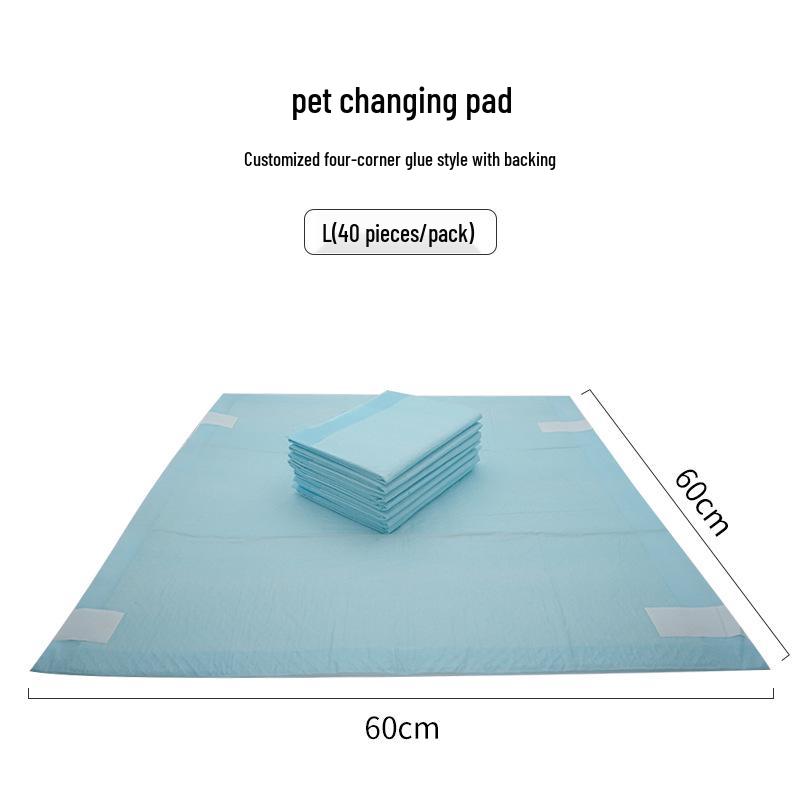 Non-Slip Adhesive Dog Pee Pads - Leak-Proof Disposable Pet Urine Isolation Pads