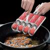 Molde para Albóndigas de Acero Inoxidable para Albóndigas Caseras Fáciles, Bolas para Ensalada, Sándwich Perfecto para Cocina Familiar
