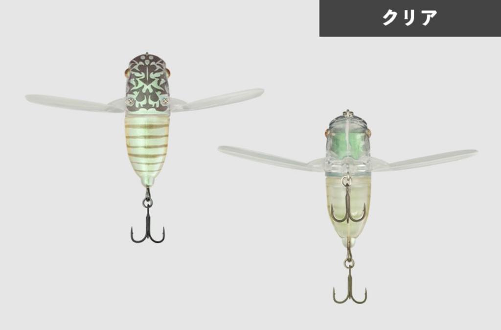 Jackall Suisen Sin Ruido 43 mm 5 gramos Señuelo Flotante Cigarra (3297)