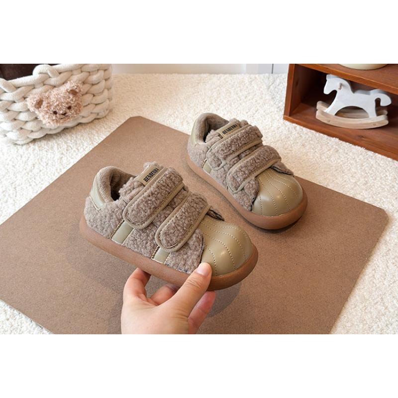 New Children's Winter Boots | Anti-Slip Warm Fashionable Style Fleece-Lined Shoes for Boys & Girls Casual Kids Shoes