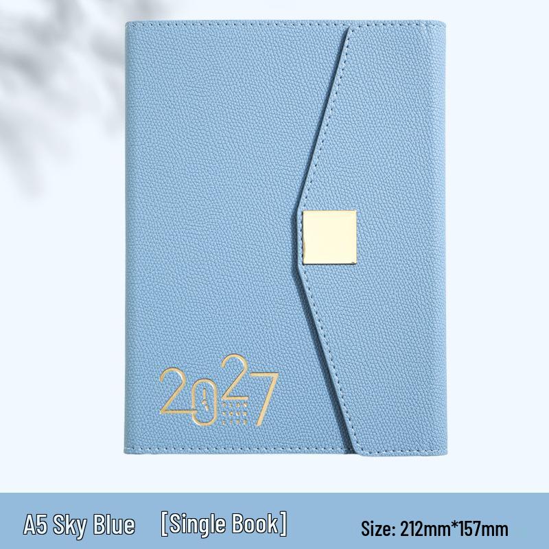 In Stock 2027 Spanish & English Daily Planner Gift Set - 365 Days Journal English Pages