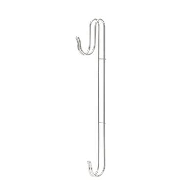 Stainless Steel Double Long Stabilizing W X D X 25cm 84835797 Hook, Type, Sideways, Approx. 1.5cm 6.5cm H, [Product]