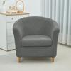 Club Tub Chair Cover Stretch Accent Armchair Slipcover Cushion Cover Elastic Single Sofa Slipcovers
