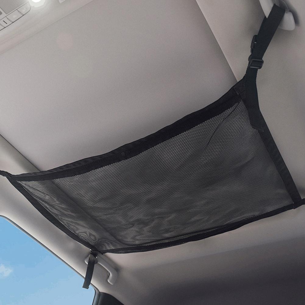 Multi Function Car Back Rear Trunk Storage Bag Elastic Mesh Trunk Car Storage Organizer Bag(Camping Storage Mesh )