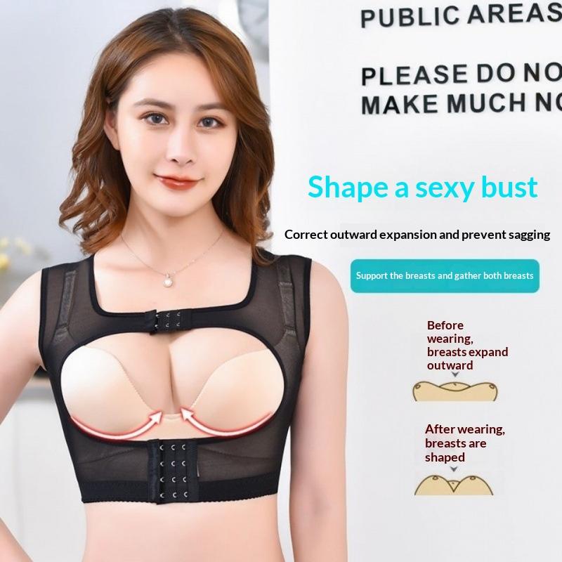Invisible Body Shaper Corset Women Chest Posture Corrector Belt Back Shoulder Support Brace Women'S Tube Top Lingerie Plus Size