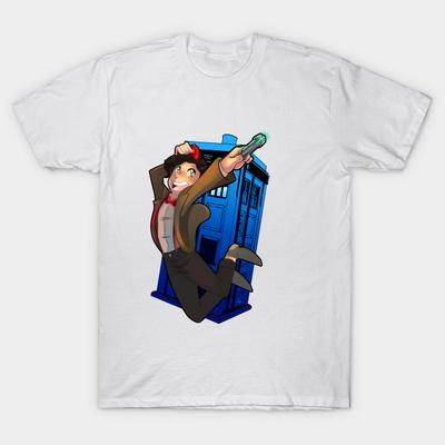 T Shirt Women 11Th Doctor Harajuku Print Kawaii Tshirt Summer Short Sleeve Female T-Shirt Top Tee
