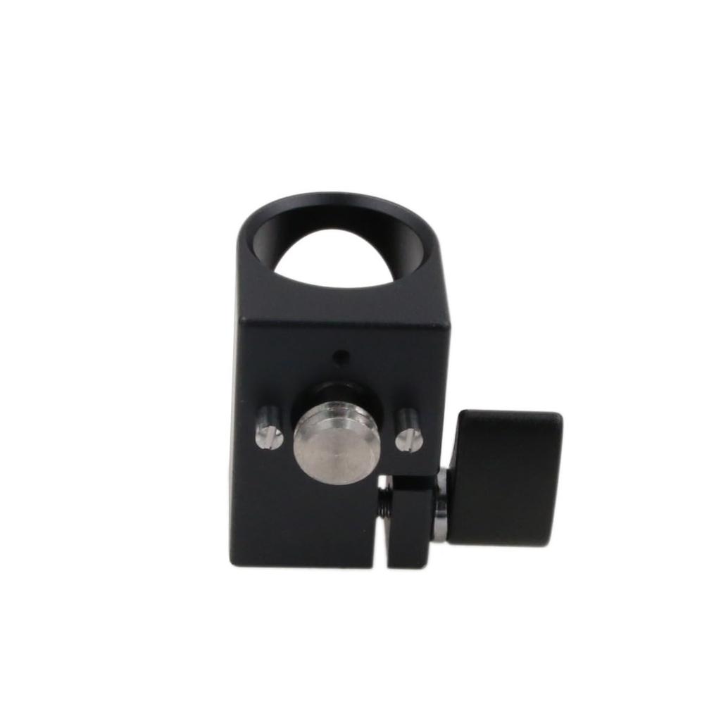 HangTon 19mm Rod Clamp Mounting Bracket for Sony ARRI RED Camera Lens Motor Wireless Screw Follow Focus 3/8" (Black)