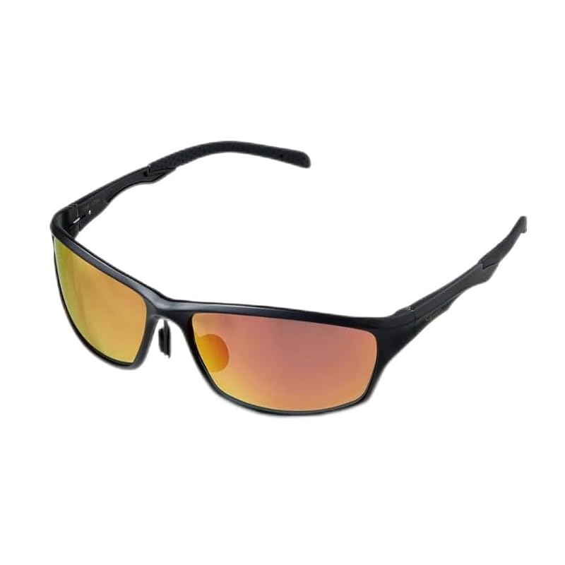 

Gamakatsu G polarized sunglasses GM1784 black/red mirror