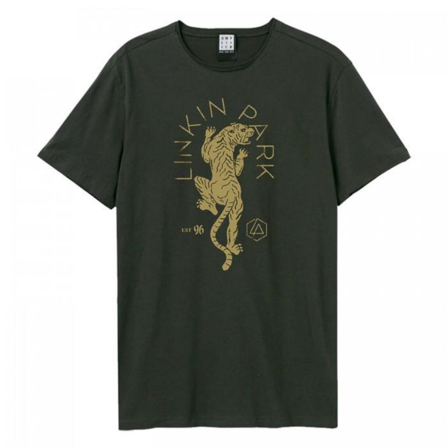 Amplified Unisex Adult Tiger Linkin Park T-Shirt S