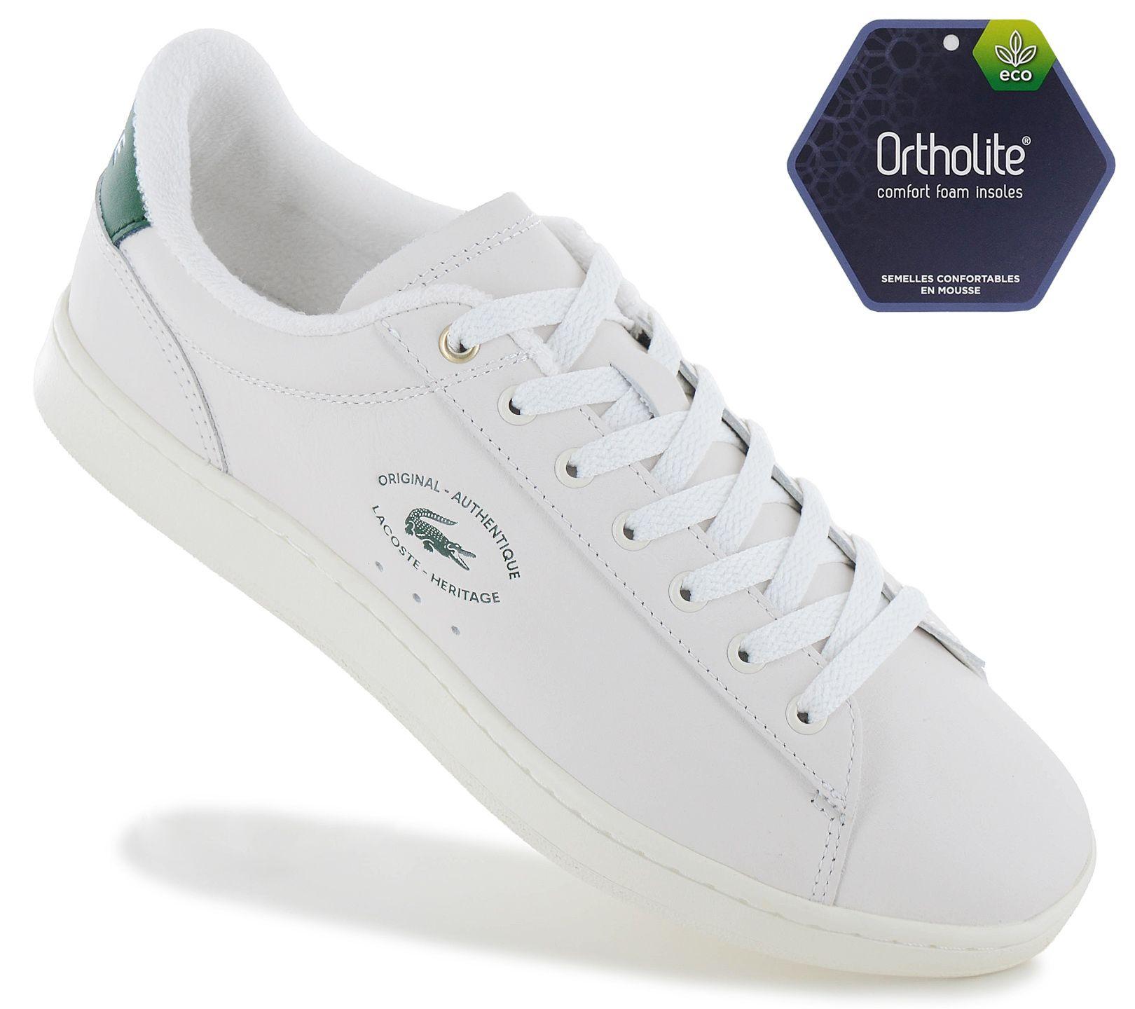 LACOSTE Carnaby Set 224 - Men s Sneakers Shoes White 748SMA00121Y5 ORIGINAL EU 46 UK 11 белый