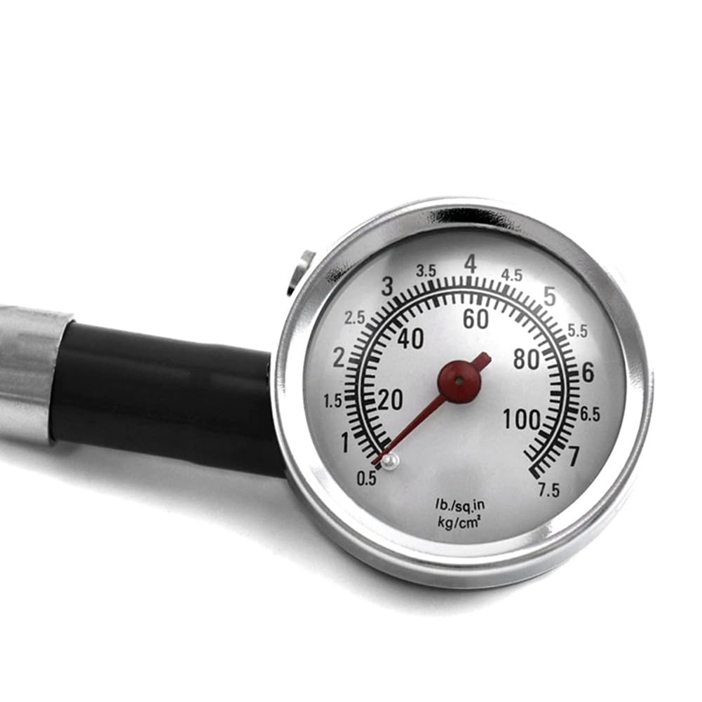 Avrpqiwy Car Motorcycle By Air Pressure Tester 0-100Psi Tire Pressure Monitor Air Pressure Tester