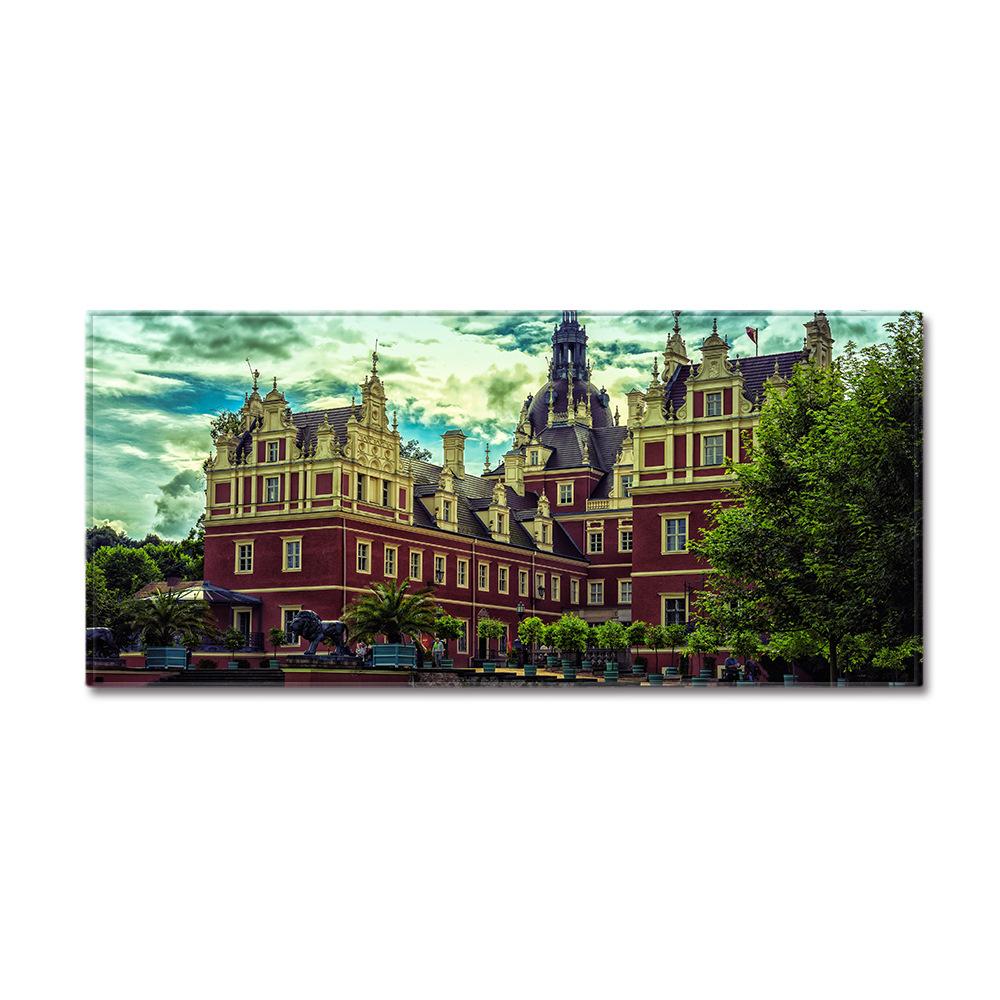 

Пейзажный Впитывающий Нескользящий Входной Коврик Туалет Кухня Напольный Коврик Спальня Гостиная Ковер 40*120cm