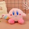 Anime Kirby Plush Toy Kawaii Cute Pink Cartoon Soft Stuffed Animal Doll Fluffy Pillow Home Decor Birthday Gift for Kids