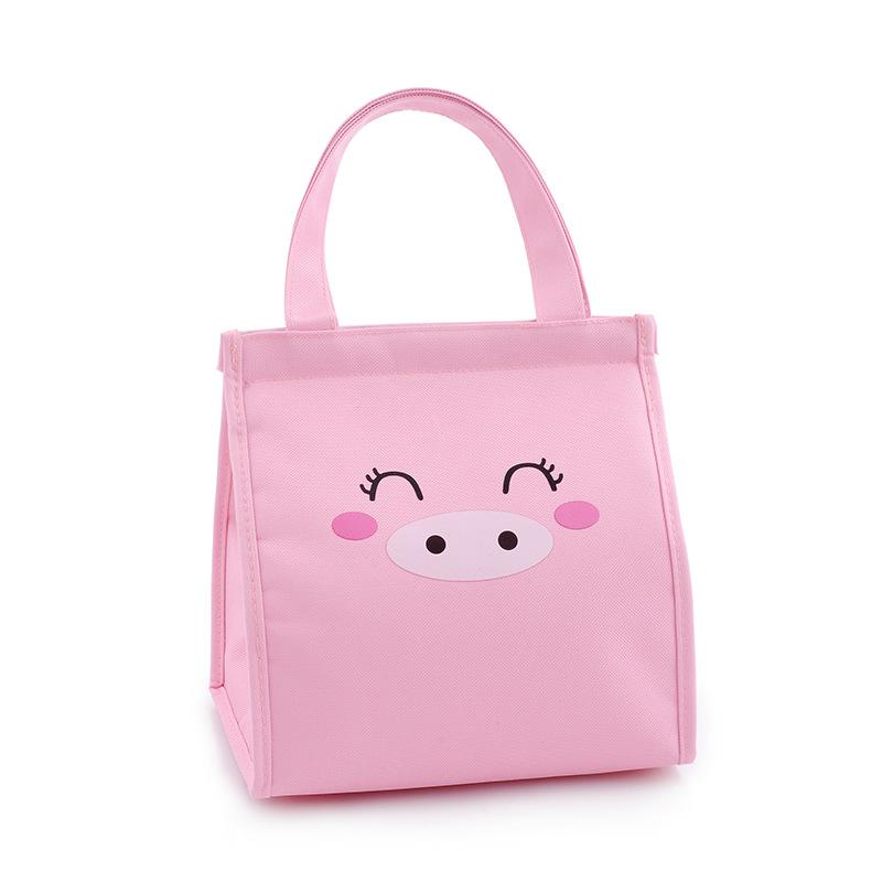 Cartoon Cute Elementary School Lunch Insulation Bag Aluminum Foil Thick Box Outdoor Picnic