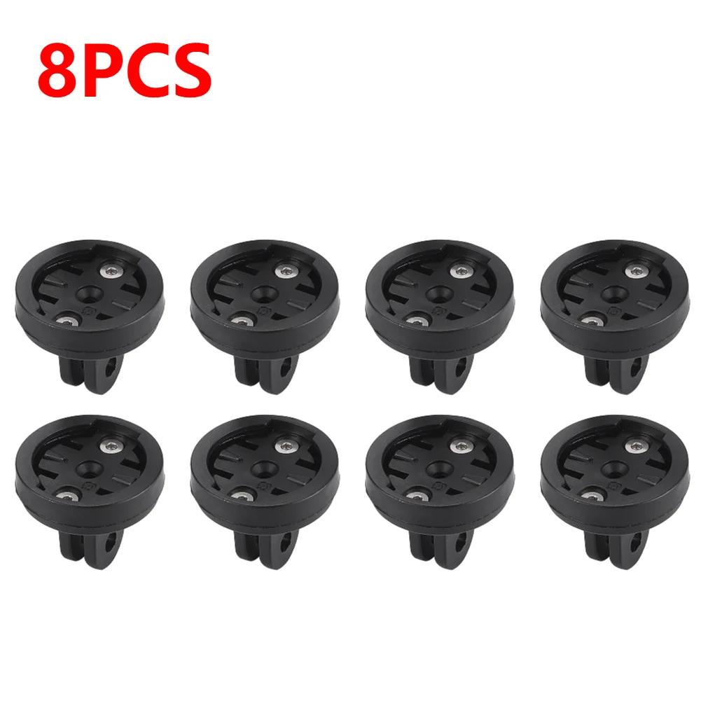 1-10PCS Bicycle Light Mount Bike Computer Holder Connecting Base Adjustable Angle Bicycle Light Mount for Garmin GOPRO