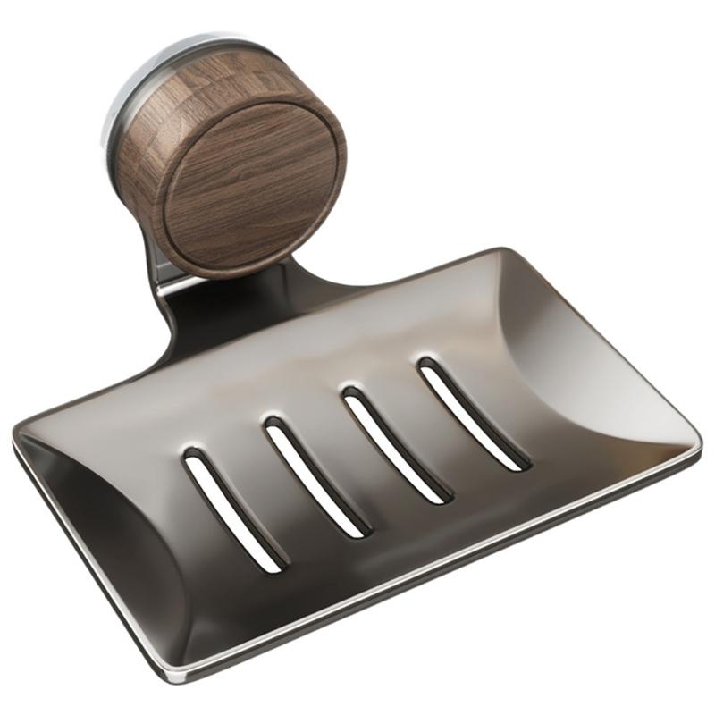 

Без сверления Быстрая установка Присоска Мыльница с Вдохновляет Сильный захват Настенное крепление для Ванной Комнаты Душа