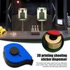 Tactical Patch Applicator Automatic Target Sticker Dispenser Shoot Range Repair Patches Holder Large Training Supplies Capacity Holder for