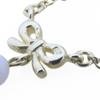 Used courreges Necklace Silver925 2.6g Silver ribbon