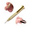 Nail Rivet Piercing Pen Gold Stainless Steel Nail Hand Dangle Drill Hole Maker Perforated Punk Nail Piercing Art Dangle Charms