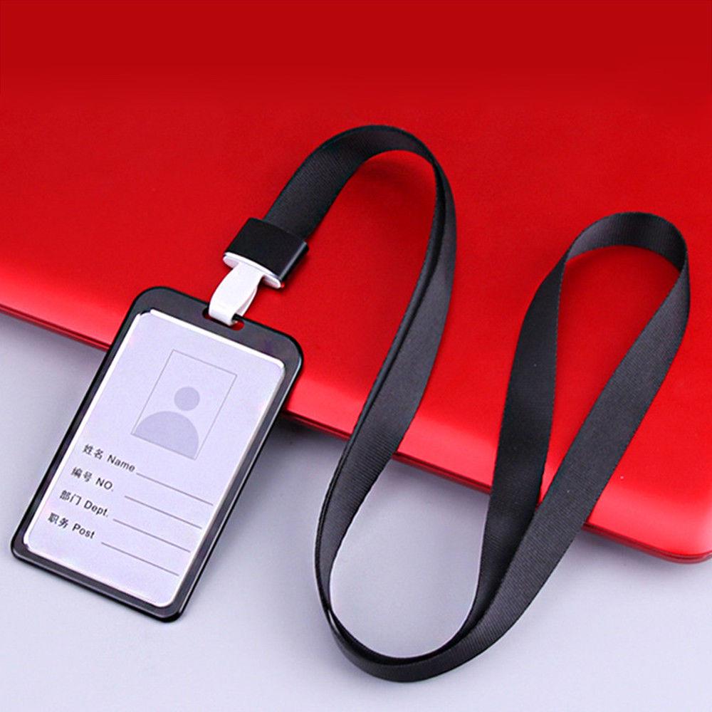 Work Card Holders Business Card Holder Name ID Card Work Badge Metal Cover E3Y6 Work Card Holders Business Card Holder Name ID Card Work Badge Metal Cover E3Y6