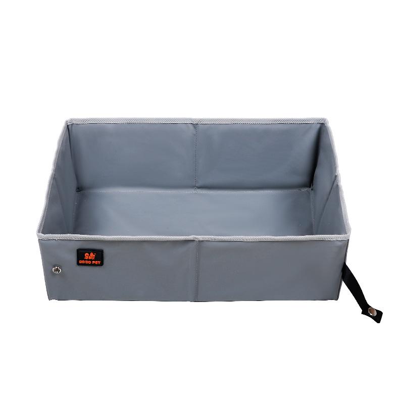DODOPET Portable Folding Disposable Cat Litter Box for Travel Regular