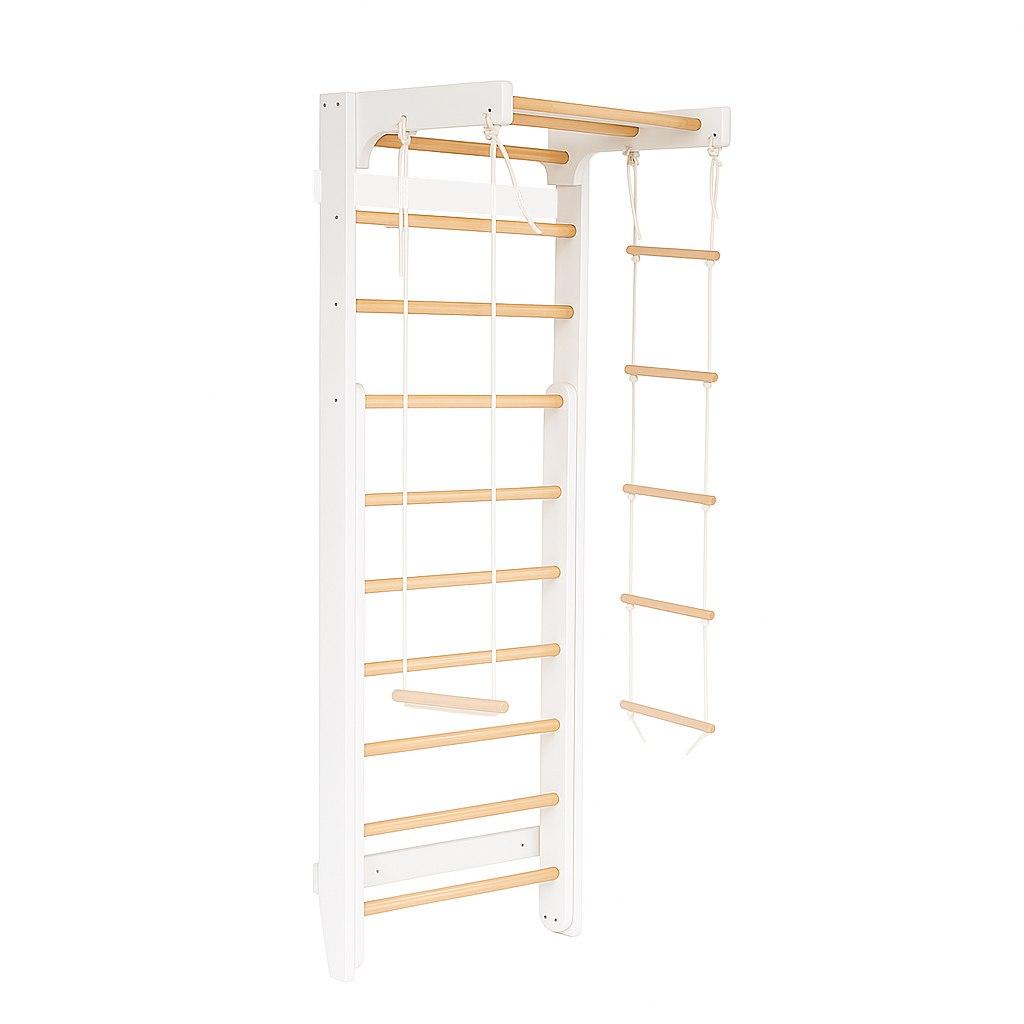 Gymnastic ladder Cherry Plus - white-wood
