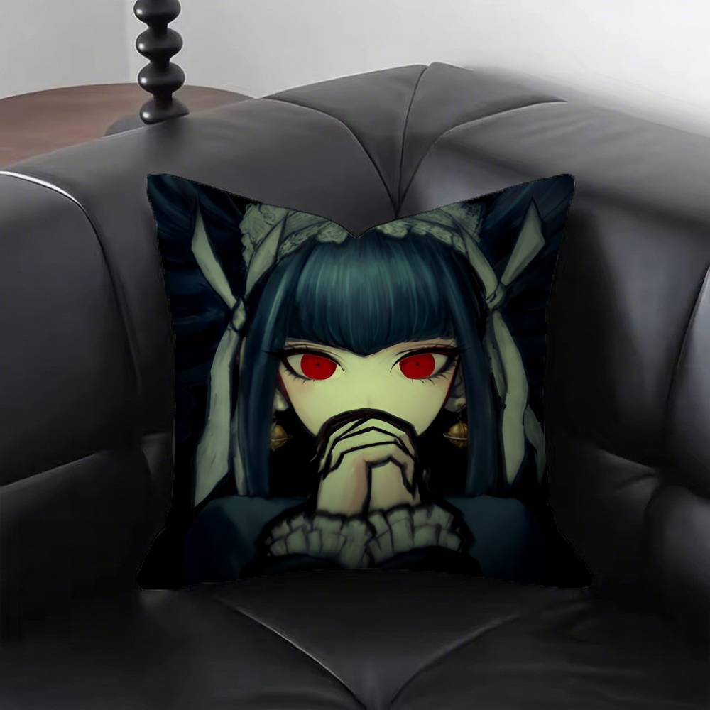 Anime Danganronpas Pillow Case Fashion Square Pillowcase Bedroom Sofa Room Ins Decoration Leisure